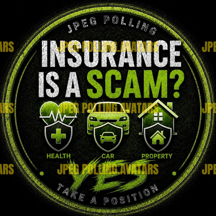 INSURANCE IS A SCAM YES